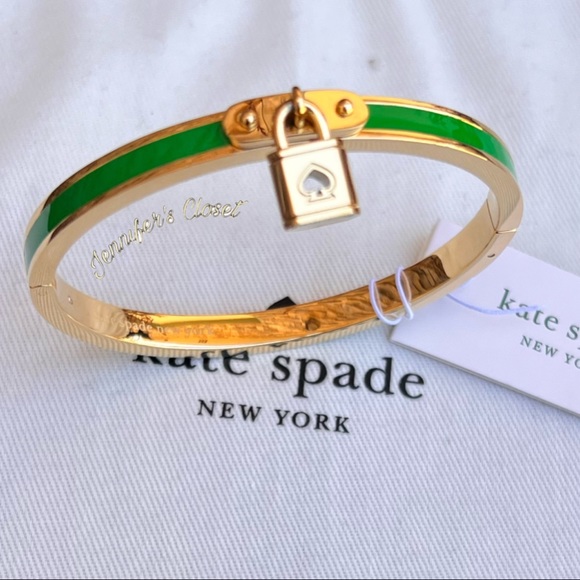NWT ♠️ Kate Spade Lock Charm Bracelet - Picture 6 of 6